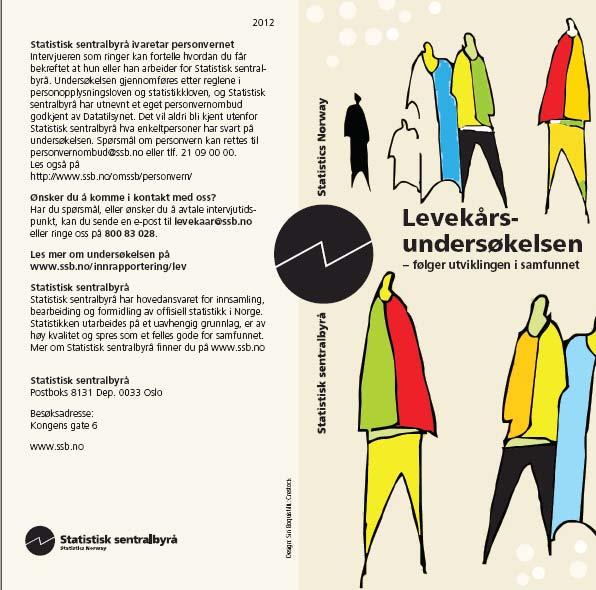 Levekårsundersøkelsen EU-SILC 2012 Notater