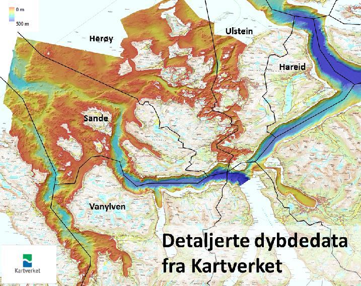 Marine Grunnkart Høgoppløyselege marine grunnkart er framtidas verktøy for kystsoneplanlegging.