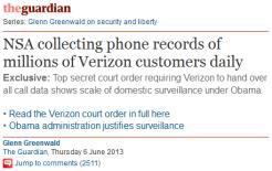 having found that the Application of the Federal Bureau of Investigation (FBI) for an Order requiring the production of tangible things from Verizon Business Network Services, Inc.