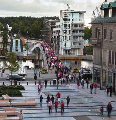 Fredrikstad ligger der møter havet, og byens innbyggere kan glede seg over