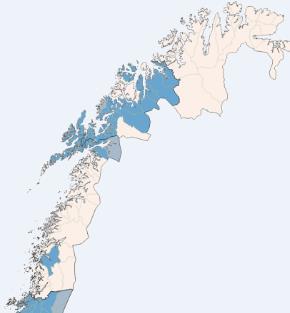 Kart 1. Kommuner med hovedplan vei pr. oktober 2014 Kart 2.