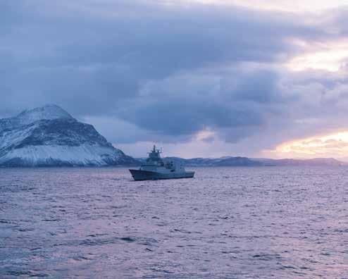 MILTEK KNM ROALD AMUNDSEN PÅ TOKT I NORD- NORGE: Riksrevisjonen la i fjor frem en rapport som viser at norske fregatter seiler for lite og mangler reservedeler, vedlikehold og personell.