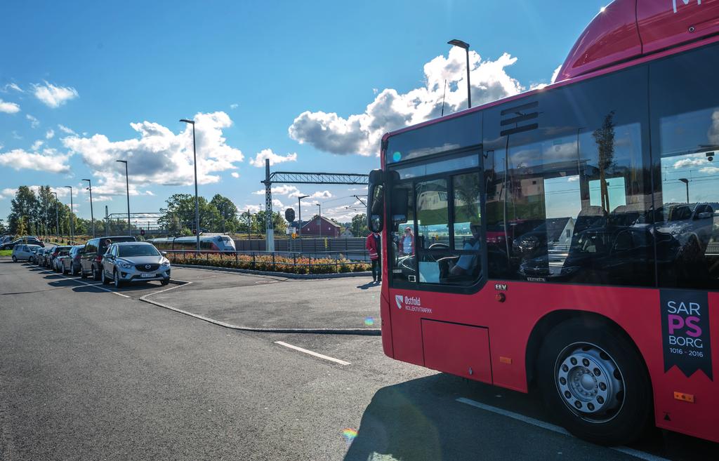 NSB + Østfold kollektivtraﬁkk = SANT Appen kan du laste ned her https://www.nsb.