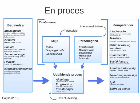 25 Naturlige evner Mentale - Intellektuelle - Kreative - Sosiale - Perseptuelle Fysiske - Muskulære - Motoriske En prosess Læringsprosess - Aktiviteter - Progresjons - Investering