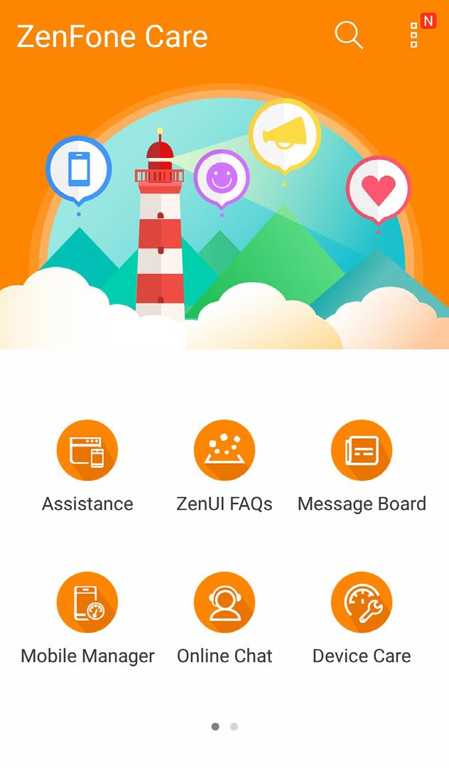 ZenFone Care Finn svar fra Vanlige spørsmål, eller snakk direkte med andre ZenUI-brukere for å finne og dele løsninger om ZenUI 3.0-apper.