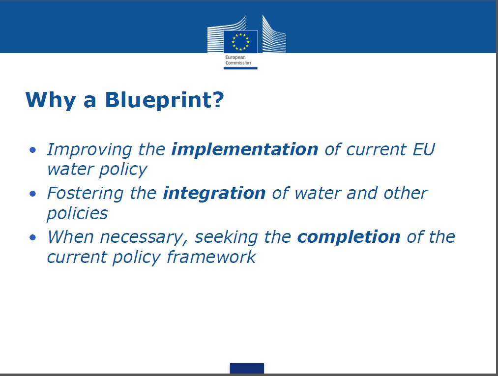 The EUs blue print