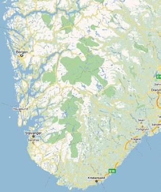 2.1 Potensiale for mer balansekraft i det norske vannkraftsystemet CEDREN-prosjekter Studiene som er gjennomført ved CEDREN ble konsentrert til områder sørvest i landet, der det er liten avstand til