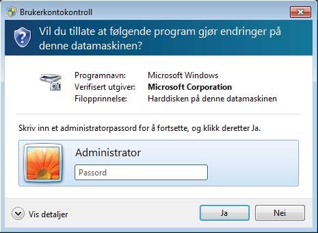 1 og Windows 10) Hvis skjermbildet Brukerkontokontroll vises, gjør du følgende: For