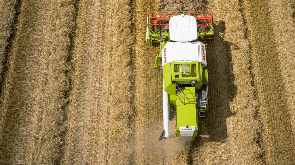 Kompakttresker med stor kapasitet. CLAAS POWER SYSTEMS Optimal drift for det beste resultatet.