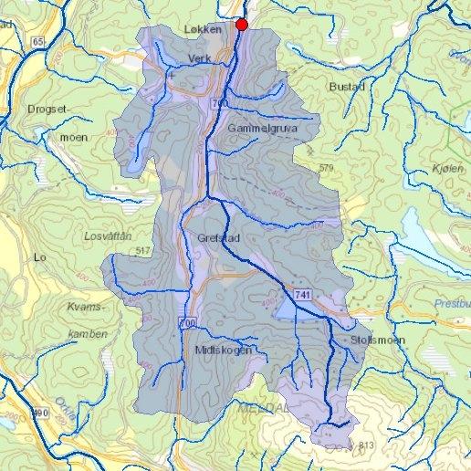 Lavvannskart Vassdragsnr.: Kommune: Fylke: Vassdrag: 121.