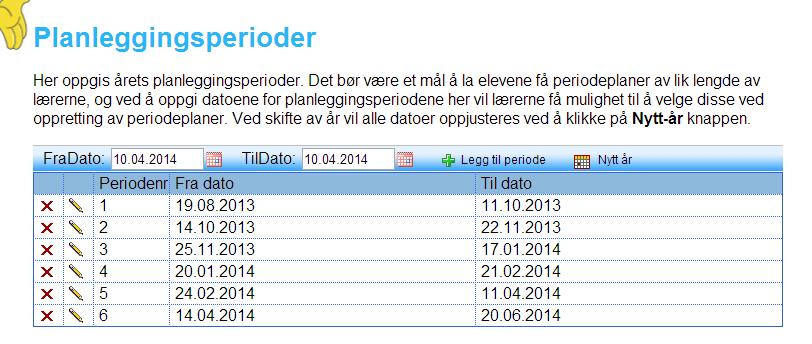 - 31 planleggingsperiode, må det avgjøres om det skal være felles planleggingsperioder på skolen eller ikke.