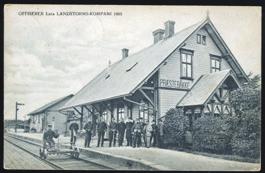 250 Arendal 1913, kv. 2. Uvanlig. 4217 2 ISE STATION i 1904 (N.T.), stpl. Charlottenberg (SE) 1905, kv. 2. 4218 4224 F 4218 1/2 JERNBANEBRO mellom HEIMDAL og SELSBAK.