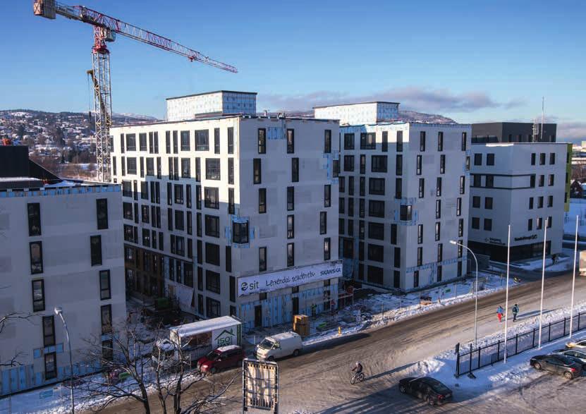 SMARTERE VARME MED SUPAFIL FRAME LERKENDAL STUDENTBY I Trondheim ligger Europas største passivhus studentby.