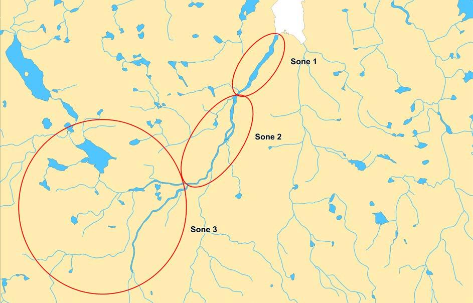 228.Z Storelva (Lebesby) Kommune Lebesby Anadrom strekning (km) Anadrome innsjøer Ja Reguleringer Kultivering Fangst 2014 295 % avlivet 97 Gytebestandsmål (kg hunnfisk) 1241 Undersøkelser 2014