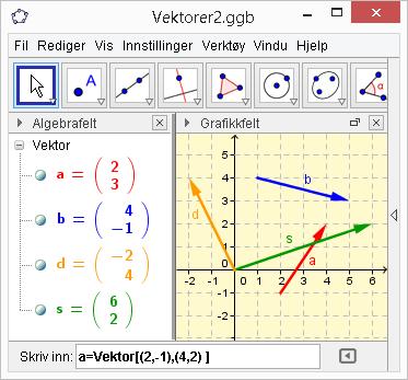 Ta en titt på http://www.geogebra.org og se hvordan det presenterer seg. Nedlasting er gratis. Nedenfor er det vist noen eksempler fra programmet som smakebiter.