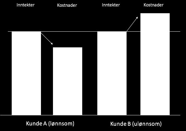 13 2.2.4 Hvordan kan kundelønnsomhetsanalyser lede til bedre foretaksprestasjoner?