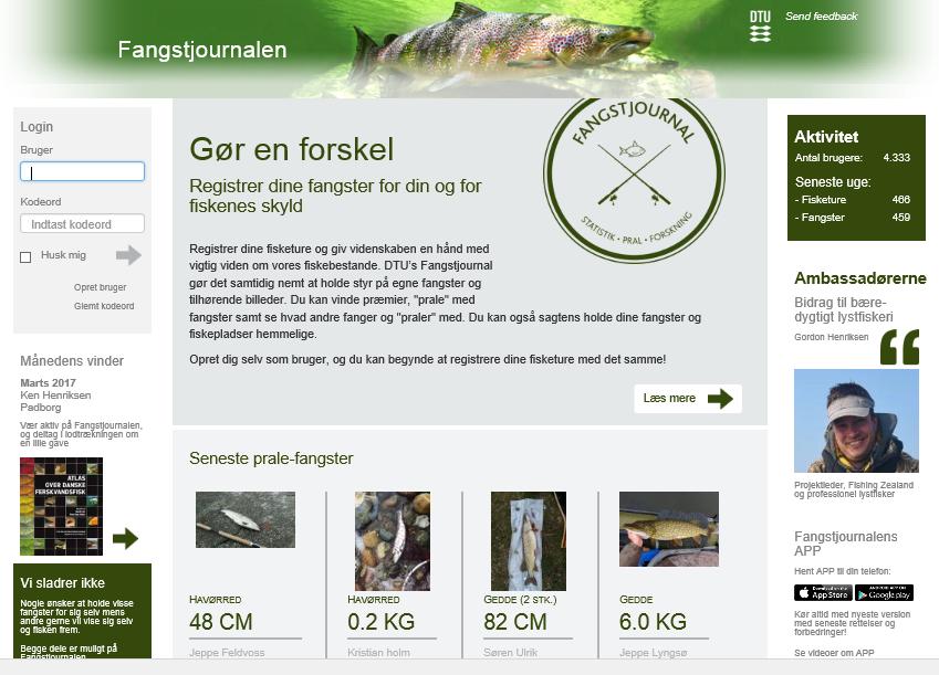 Fangstapp i Dannmark