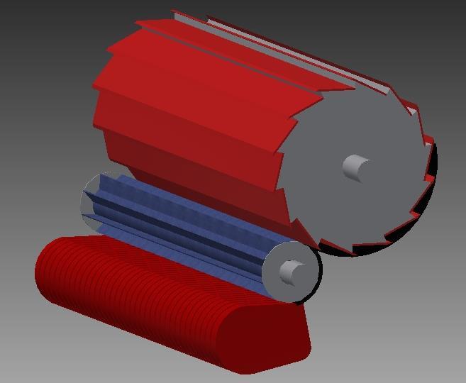 49 4.5 3D modell av endelig forslag Her vises noen 3D tegninger av resultatet.