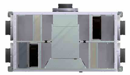 Produktbeskrivelse Flexit C2 og UNI 2, 3 og 4 er ventilasjonsaggregat med høyeffektiv roterende varmegjenvinner. Kan plasseres på teknisk rom, bod eller i andre egnede rom.