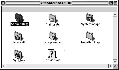 7 For brukere av Mac OS 8.6 til 9.