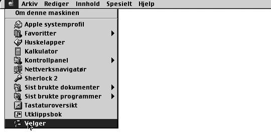 For brukere med nettverkskabel For brukere av Mac OS 8.6 til 9.2 Koble skriveren til Macintosh -maskinen og installere PPD-filen for BR-Script Installere skriveren 1 Slå av skriveren.