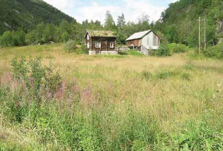 058 Norddal: Tafjord: Kaldhusdalen, småbruket.