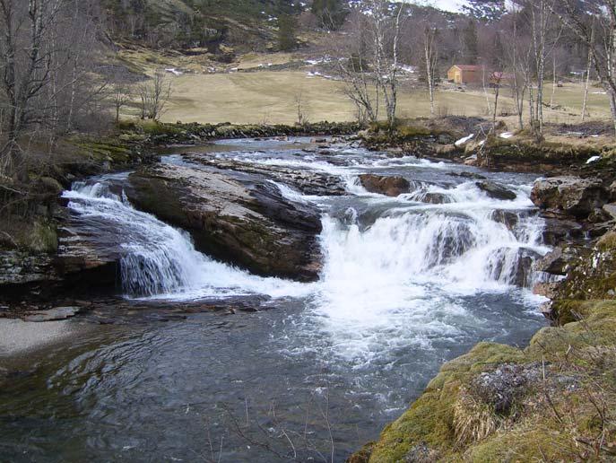 av det ein finn i klare, ikkje brepåverka elvar.