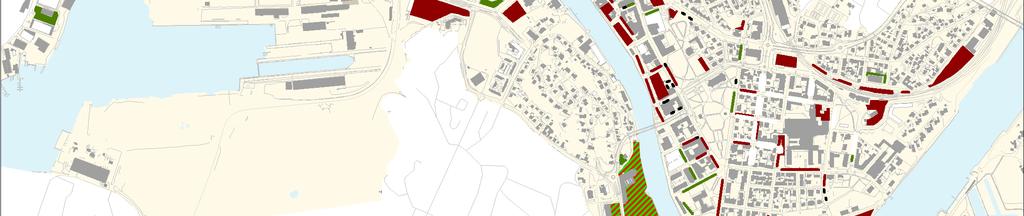 P-plasser i sentrum Det er registrert omkring 6.750 parkeringsplasser i Fredrikstad sentrum: - Ca 5.750 overflateparkeringsplasser/plasser i p-hus - Ca. 1.000 kantsteinsparkeringsplasser Omkring 1.