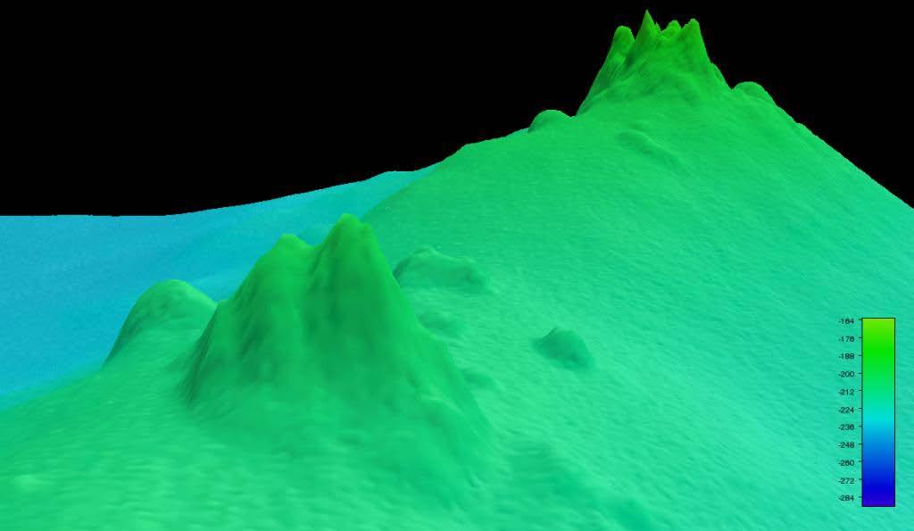 Eksempel: ca 2m dybde, Nordland VI 2 m