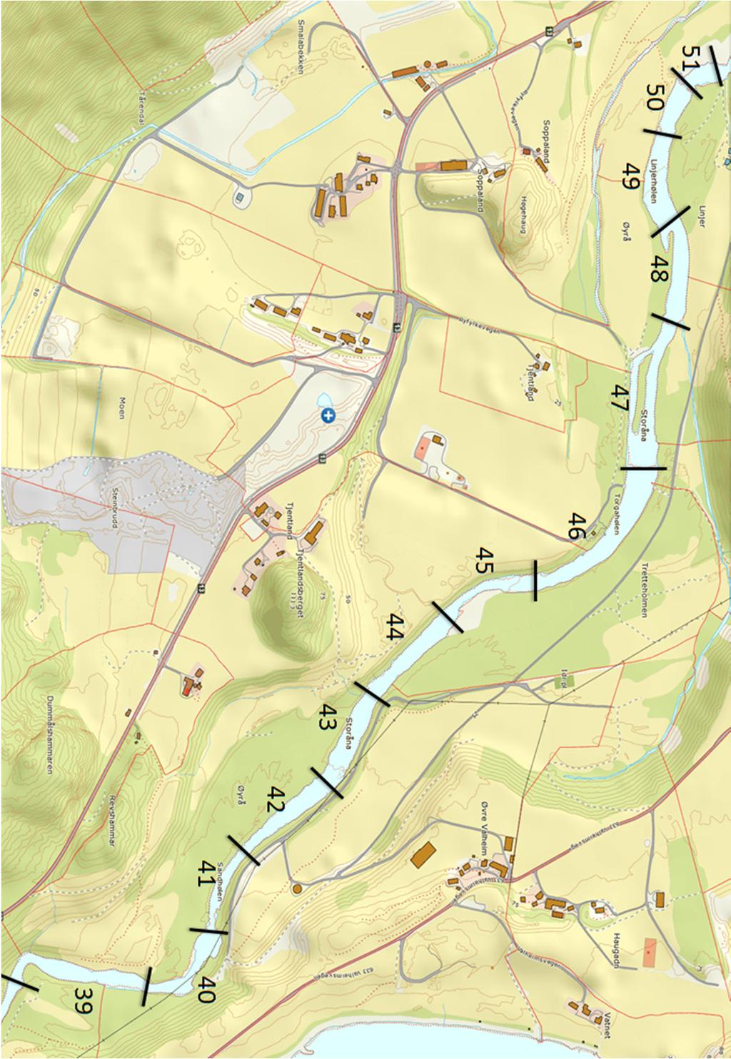 Figur 25: Storåna fra