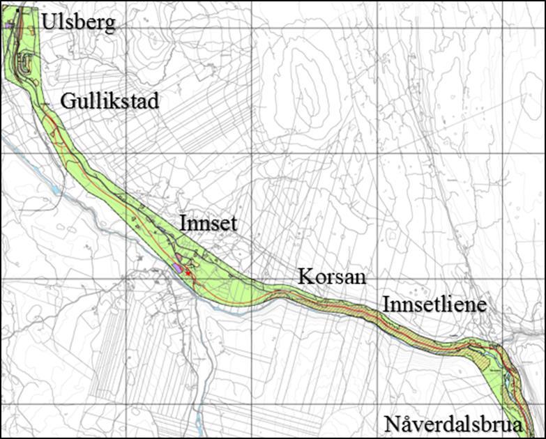 Planområdet Reguleringsplanens endelige avgrensning vil bli nærmere bestemt i løpet