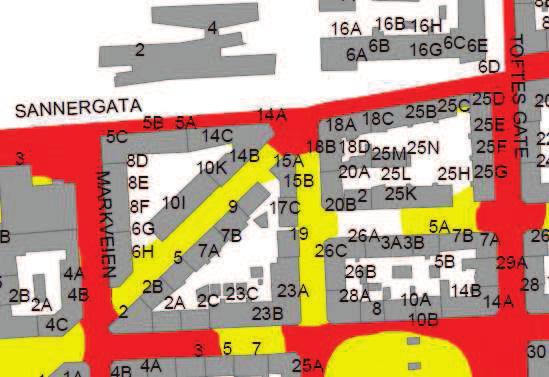 Støysonekart og reguleringskart - Thorvald Meyers gate 18 ( ): Støysonekart Reguleringskart Bydelsoverlegen viser videre til Forskrift om åpningstider for serverings- og skjenkesteder i Bydel