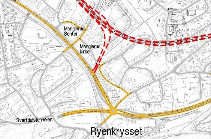 Løsningen legger begrensinger på utvikling av Breivoll-området. Kryssavstanden mellom Ulven, nytt Smalvollveikryss og Trosterud blir kort og kan medføre en trafikksikkerhetsrisiko.