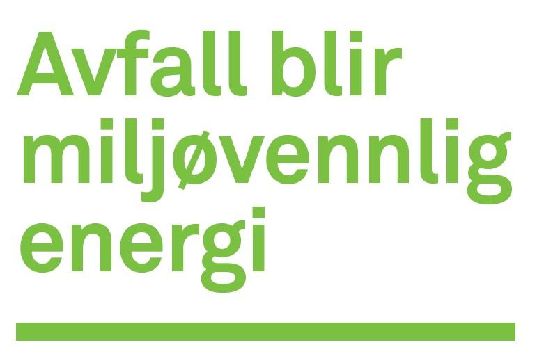 Det energigjenvinnes inntil 140 000 tonn restavfall pr år.