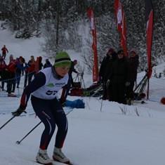 Lørdag var det fellesstart klassisk. Som eneste deltaker vant Lise sin klasse i kvinner veteran, Mathias ble nr.12. I jenter 15 år 7 km fikk Kaja en fin 8 plass. Marina var syk og deltok ikke.