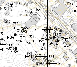 N Figur 5: Tidligere utførte grunnundersøkelser i området 4 Geoteknisk vurdering av stabilitetsforhold 4.1 Overordnede krav til byggetomt Pbl.