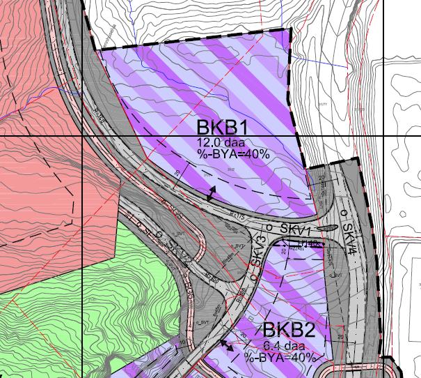 Nordplan side 12 Trafikkanalyse Sunnmøre soningssenter Når FV 110 (o_skv1) vert utbetra og flytta, må også tilkomsten til BKB-områda og