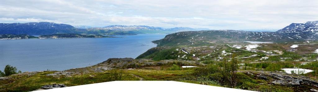 5. Storsvingen. Ned fra fjellet og mot fjorden. Like etter Gildetun begynner landskapet å helle nedover mot fjorden igjen.