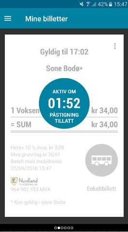 Sanntidsinformasjon reduserer på den måten ulempene ved forsinkelser. Kundene vil kunne få informasjonen via mobil, i reiseplanleggeren på 177nordland.no og skjermer på utvalgte busstopp.