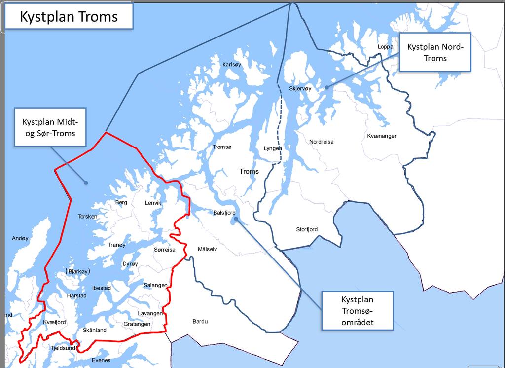 2 Bakgrunn for planarbeidet Den økte bruken av kystsonen de siste tiårene, med motstridende interesser, har medført behov for kystsoneplaner i alle kommuner.