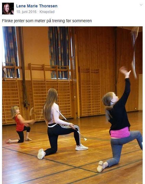 no/omoss/troppene.html Treningsmiljø Ukentlig trening Vi benytter gymsal på Knapstad og på Ringvoll til de ukentlige treningene.