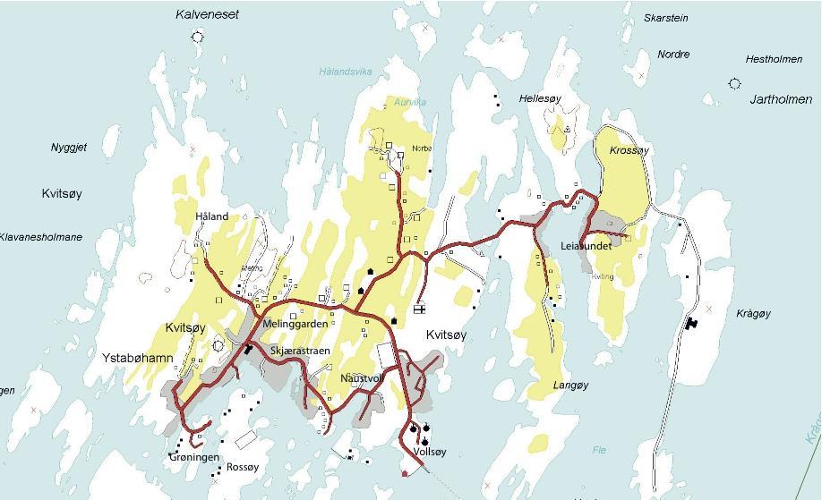 SAMFUNNSDELEN 2 BESKRIVELSE AV NÅSITUASJONEN 2.1 Kvitsøy i år 2010 / 2011 Gjennom kommuneplanarbeidet skal det settes felles mål for kommunen som lokalsamfunn og som organisasjon.