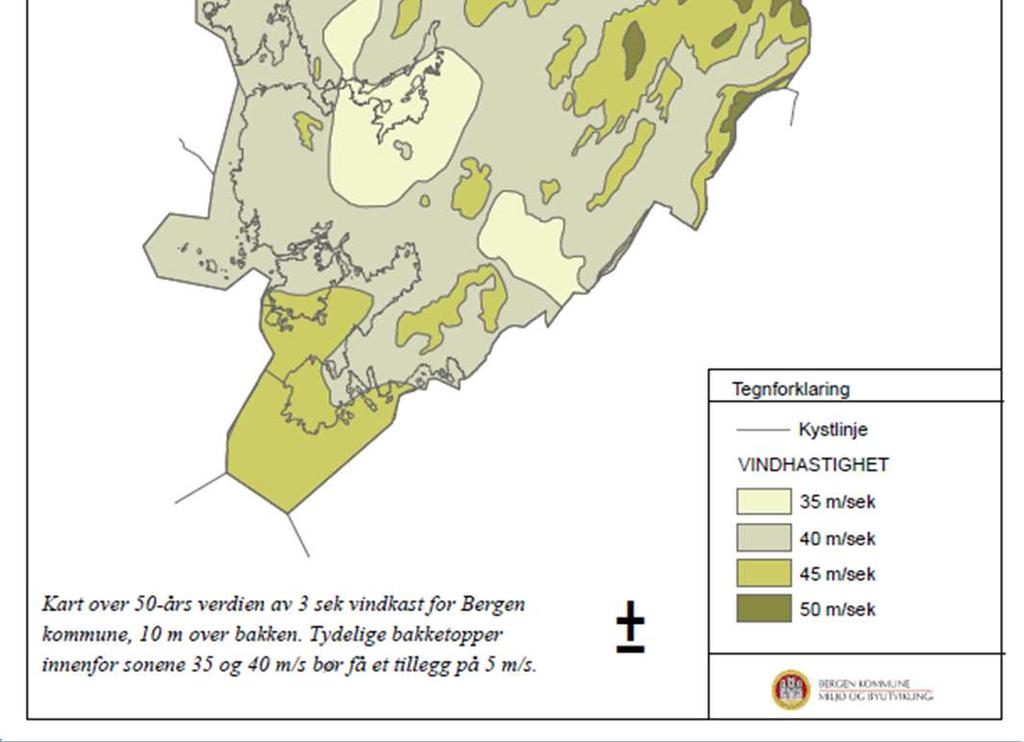 min middelvind i 10 m høyde over stor og jevn flate Hamar har V REF 22 m/s Trysil har V REF 22 m/s