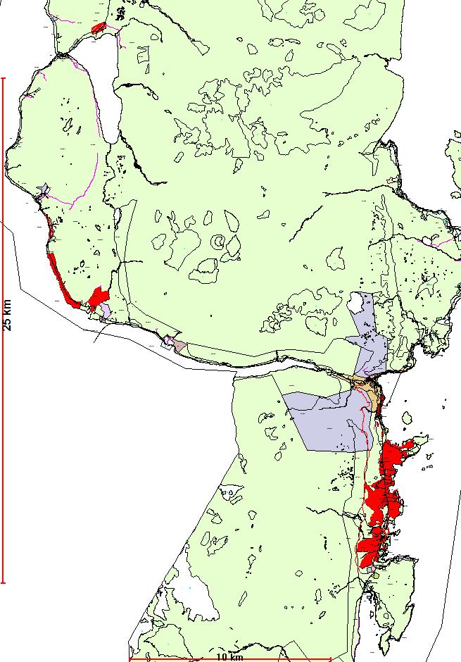 3.4.3 Kvikkleireskred Kvikkleireskred kan oppstå i alle områder med marine leirtyper, dvs. leirer som avsettes i saltvatn.