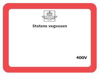 D1-A03-52 Sted A03: Elektro helportal. c) Skiltportaler tilkobles i henhold til leverandørens monteringsbeskrivelse og i henhold til IN-tegninger.