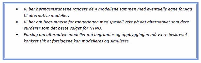 Fordeler og ulemper med de fire modellene: Modell 1: KD-modellen Fordeler: Relativt konstant basis 62-57%. Samme parametere er åpne som i KDs modell.