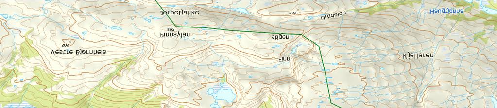 alternativ 2 og 3 beskrevet i tekst Kartgrunnlag