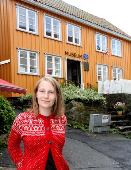 Katrine Johansen var guide på