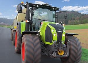 ARION 600-6-sylindret opp til 184 HK. Lang akselavstand med kompakt design. CLAAS Tractor Concept viser seg fra sin beste side i ARION 600.