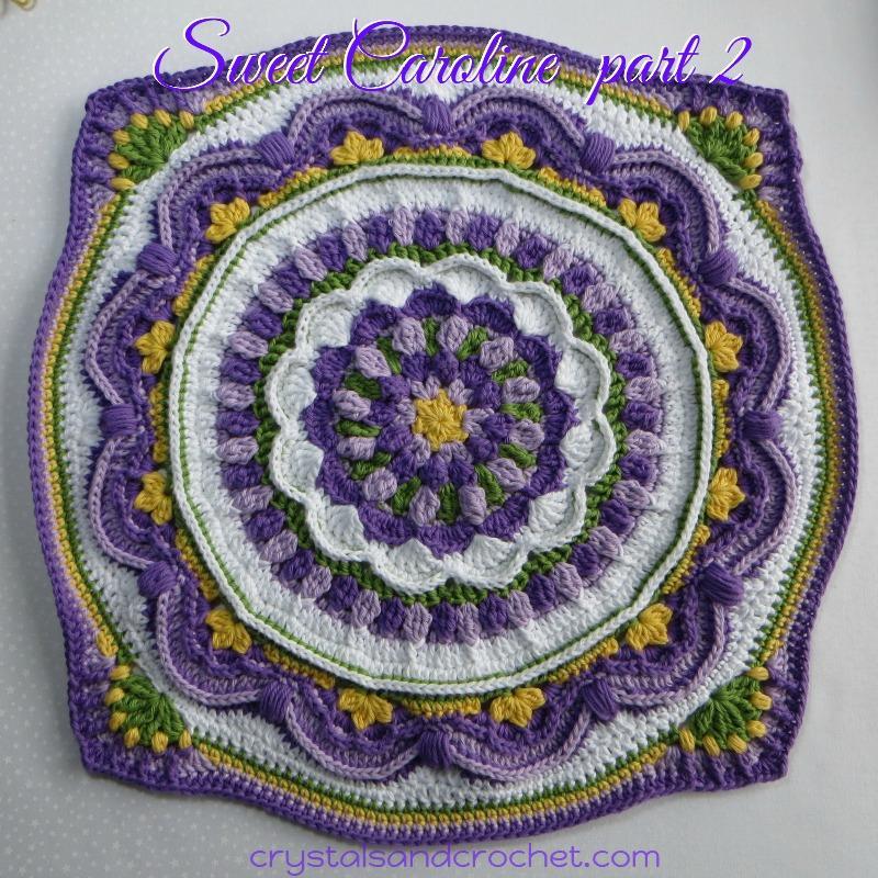 Sweet Caroline Copyright: Helen Shrimpton, 2017. All rights reserved. Av: Helen på www.crystalsandcrochet.